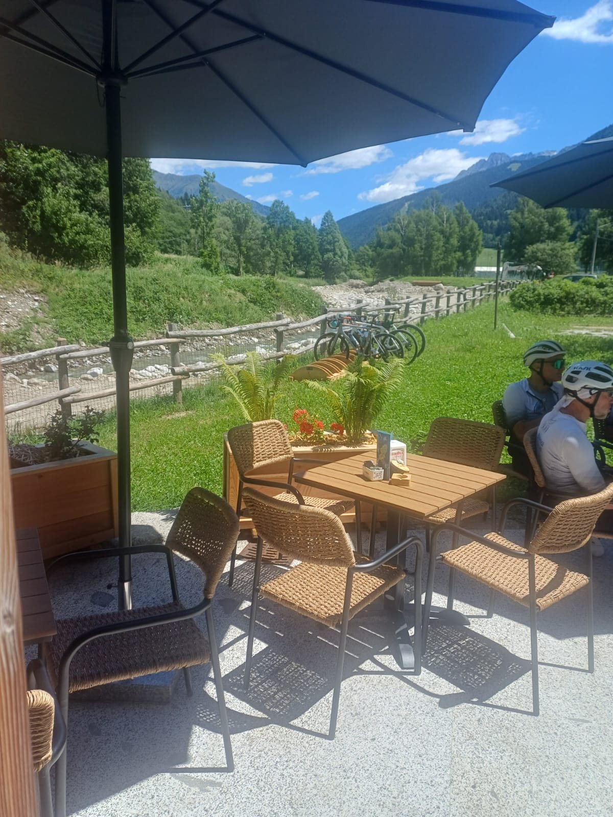 Tavoli sul verde